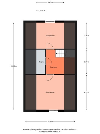 Floorplan - Veenestraat 62A, 3751 GJ Bunschoten-Spakenburg
